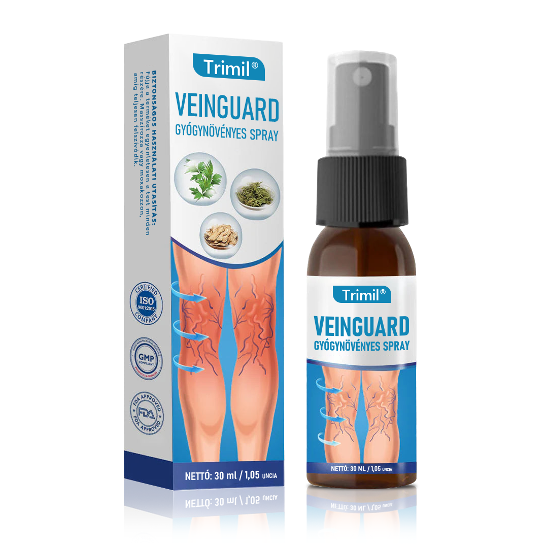 🟢Trimil® VeinGuard Gyógynövényes Spray - ✅ Klinikailag bizonyított, hogy mindössze 7 nap alatt megszünteti a visszereket!