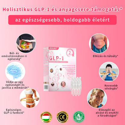 Mayo Klinika által ajánlott | 💪💪JKSJKS® Meglutide GLP-1 Aktiváló Oralis Oldat – Tartalmaz moringát, NAD+-t és yerba matét, természetes támogatás fogyáshoz, öregedésgátláshoz és cukoranyagcseréhez