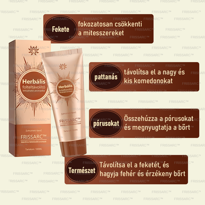 🌿FRISSARC™ fehérítő és folteltávolító arcmaszk – Természetes összetevők tartósan eltüntetik a foltokat, szeplőket és napfoltokat.